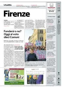 la Repubblica Firenze - 11 Novembre 2018