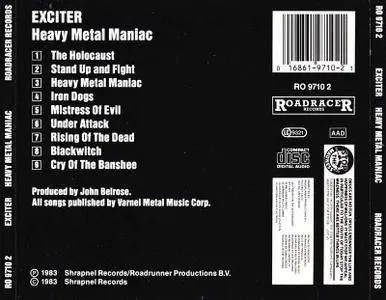 Exciter - Heavy Metal Maniac (1983)