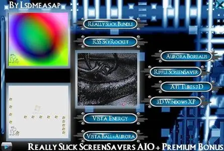 AIO Really Slick ScreenSavers + Bonus Premium ScreenSavers