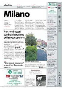 la Repubblica Milano - 5 Agosto 2018