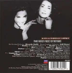 Katia & Marielle Labèque ‎- Piano Fantasy: Music For Two Pianos (2003) [6CD Box Set]