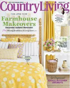 Country Living USA - March 2017