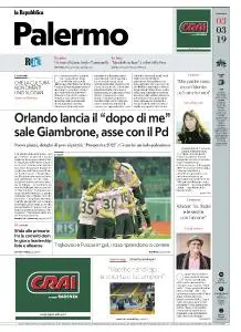la Repubblica Palermo - 3 Marzo 2019