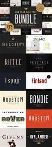 End Year Sale Font Bundle 3213615