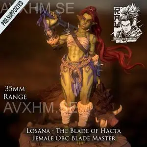 Losana - Female Orc Blademaster