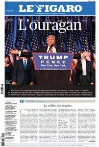 Le Figaro du Jeudi 10 Novembre 2016