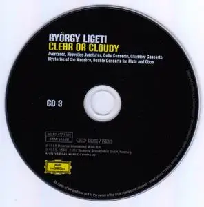 György Ligeti - Clear or Cloudy: Complete Recordings on Deutsche Grammophon (2006) {4CD Box Set, DG 00289 477 6443}