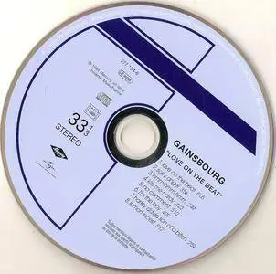Serge Gainsbourg - Love On The Beat (1984) {Mercury Records - Vinyl Replica Reissue 2011 Set, CD 8of12}
