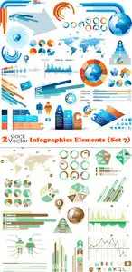 Vectors - Infographics Elements (Set 7)