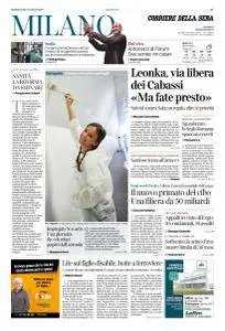 Corriere della Sera Milano - 9 Maggio 2018