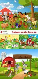 Vectors - Animals on the Farm 12