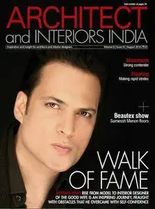 Architect and Interiors India - August 2016