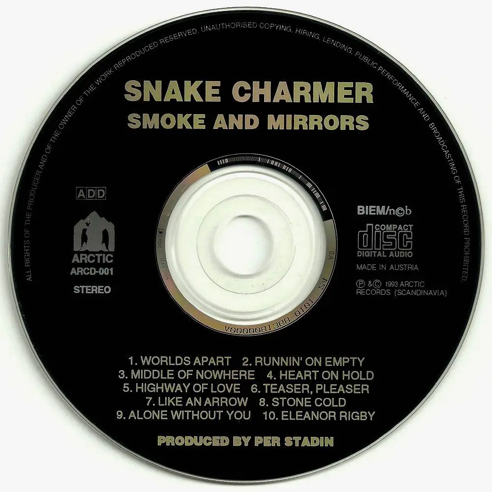 Snake Charmer - Smoke And Mirrors (1993) / AvaxHome