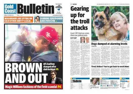 The Gold Coast Bulletin – January 13, 2014