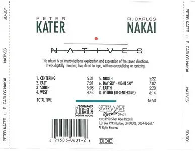 Peter Kater & R. Carlos Nakai – Natives (1990)