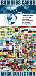 Business Cards vector collection