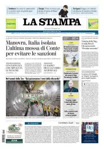 La Stampa Savona - 15 Novembre 2018