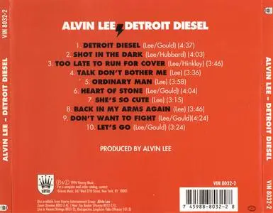 Alvin Lee - Detroit Diesel (1986) {1996 Viceroy}