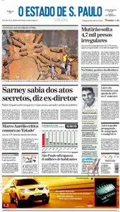 Jornal O Estado de SP em PDF, Sábado, 15 de Agosto de 2009