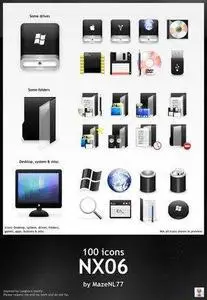100 Black Icons