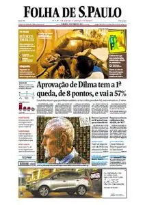  Jornal Folha de São Paulo  9 de junho de 2013 - Domingo