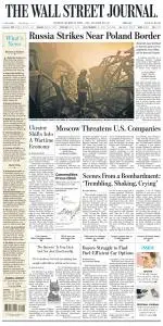 The Wall Street Journal - 14 March 2022