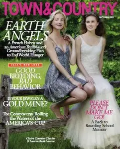 Town & Country - September 2013 (True PDF)