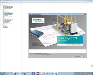 Siemens Solid Edge Electrical Design 2021