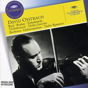 David Oistrakh - Bach, Brahms, Tchaikovsky: Violin Concertos; Beethoven: Violin Romances (1995)