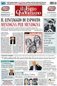 Il Fatto Quotidiano (13-08-13)