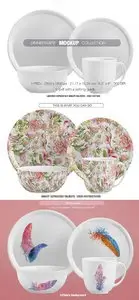 CreativeMarket - Dinnerware Mockup Collection