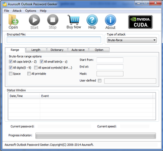 Asunsoft Outlook Password Geeker 4.0