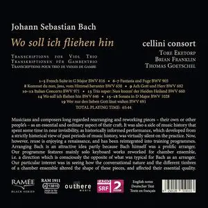 Cellini Consort - Johann Sebastian Bach: Wo soll ich fliehen hin (2019)