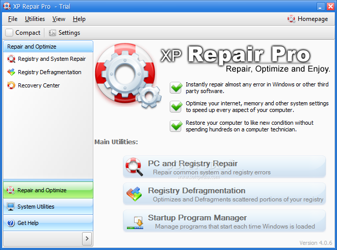 XP Repair Pro 4.0.6 FUll