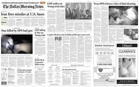 The Dallas Morning News – January 08, 2020