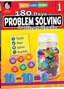 180 Days of Problem Solving for 1st Grade – Build Math Fluency with this 1st Grade Math Workbook