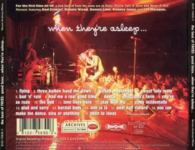 The Faces: The Best Of - Good Boys When They're Asleep - 1999 