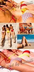 Stock Photo - Female Bottoms