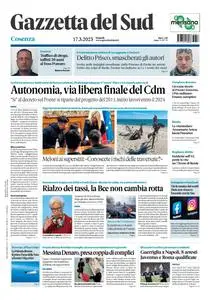 Gazzetta del Sud Cosenza - 17 Marzo 2023