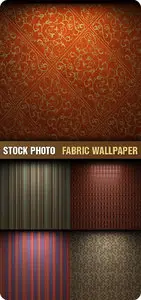 Stock Photo - Fabric Wallpaper
