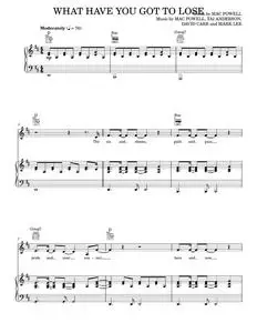 What have you got to lose - Third Day (Piano-Vocal-Guitar)