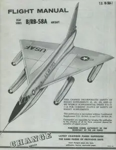 Flight Manual USAF Series B/RB-58A Aircraft