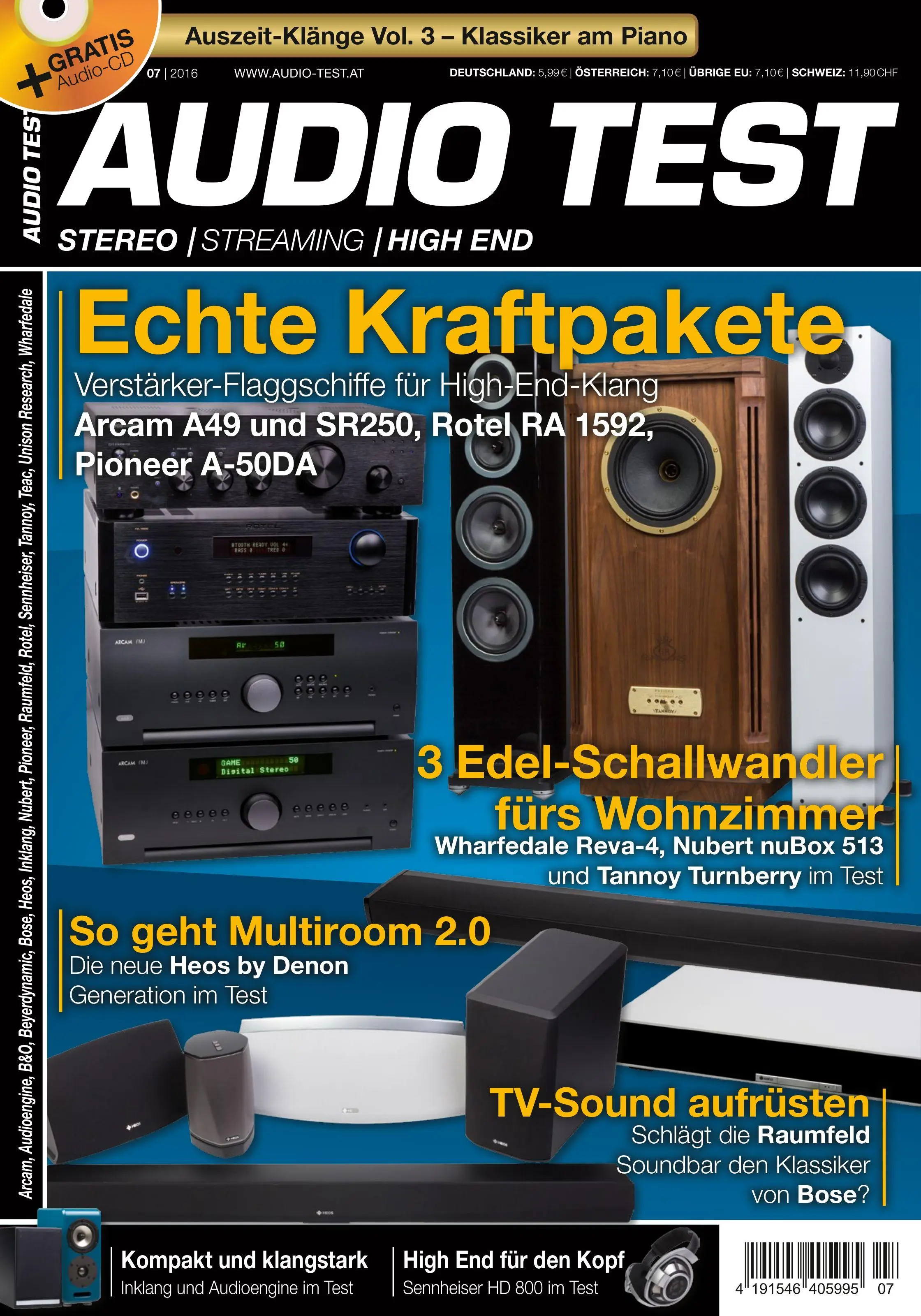 Audio Test – 07. Oktober 2016