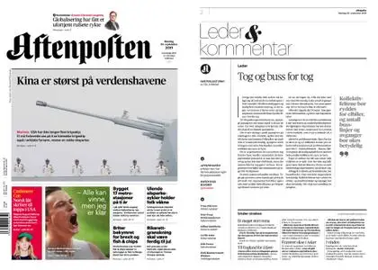 Aftenposten – 30. september 2019