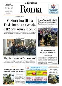 la Repubblica Roma - 24 Febbraio 2021