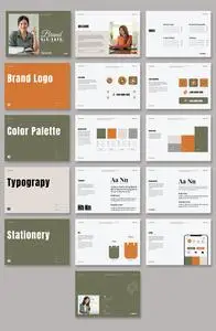 Brand Guideline Template Layout 723717728