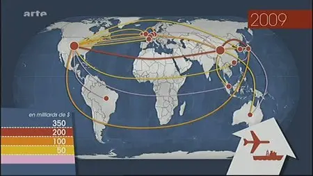 (Arte) Le dessous des cartes : Géographie des transports mondiaux (2012)