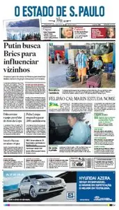 O Estado de São Paulo - 15 de julho de 2014 - Terça