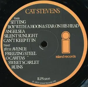 Cat Stevens ‎– Catch Bull At Four {Original UK} Vinyl Rip 24/96