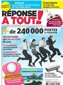 Réponse A Tout N 273 - Mars 2013